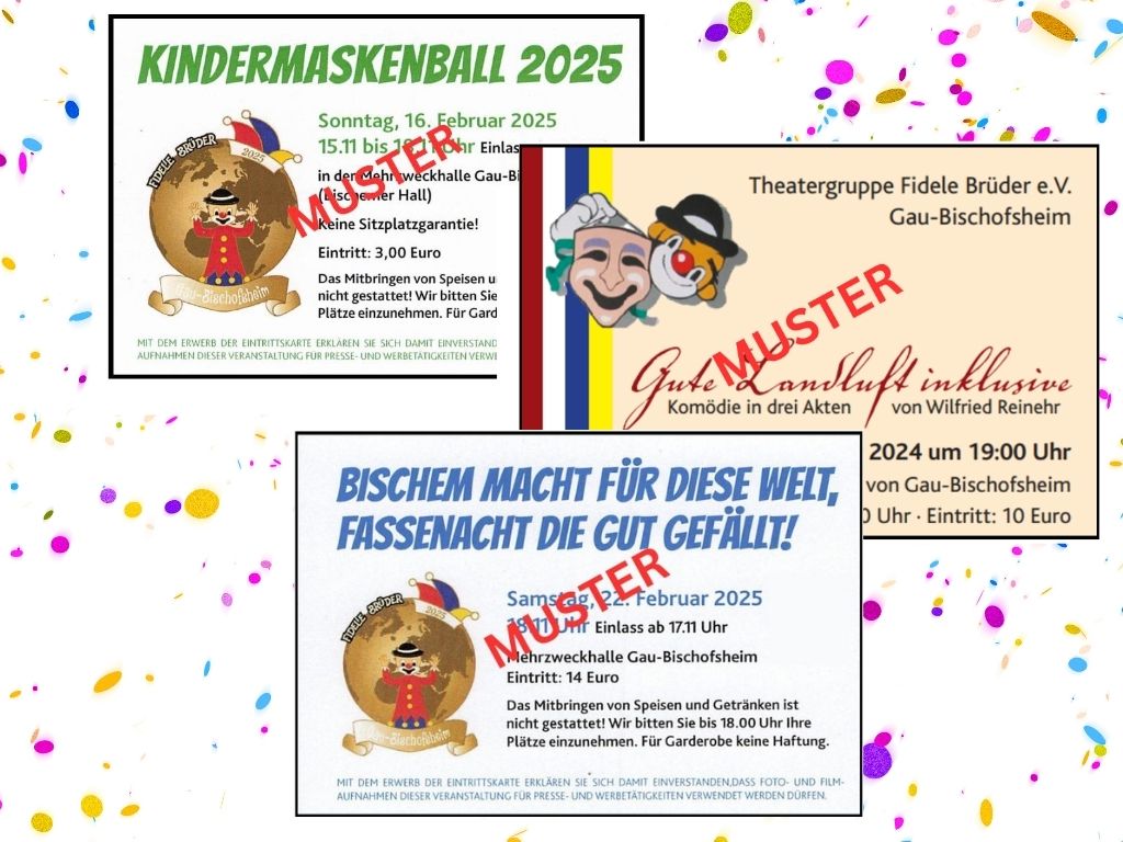 Kartenvorverkauf ab jetzt online über unsere neue Website!